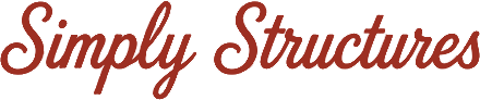 Simply Structures Script Logo
